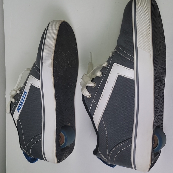 HEELYS GR8 PRO 100218 SKATE SNEAKERS CANVAS GRAY YOUTH. Y TH5 - Picture 5 of 11